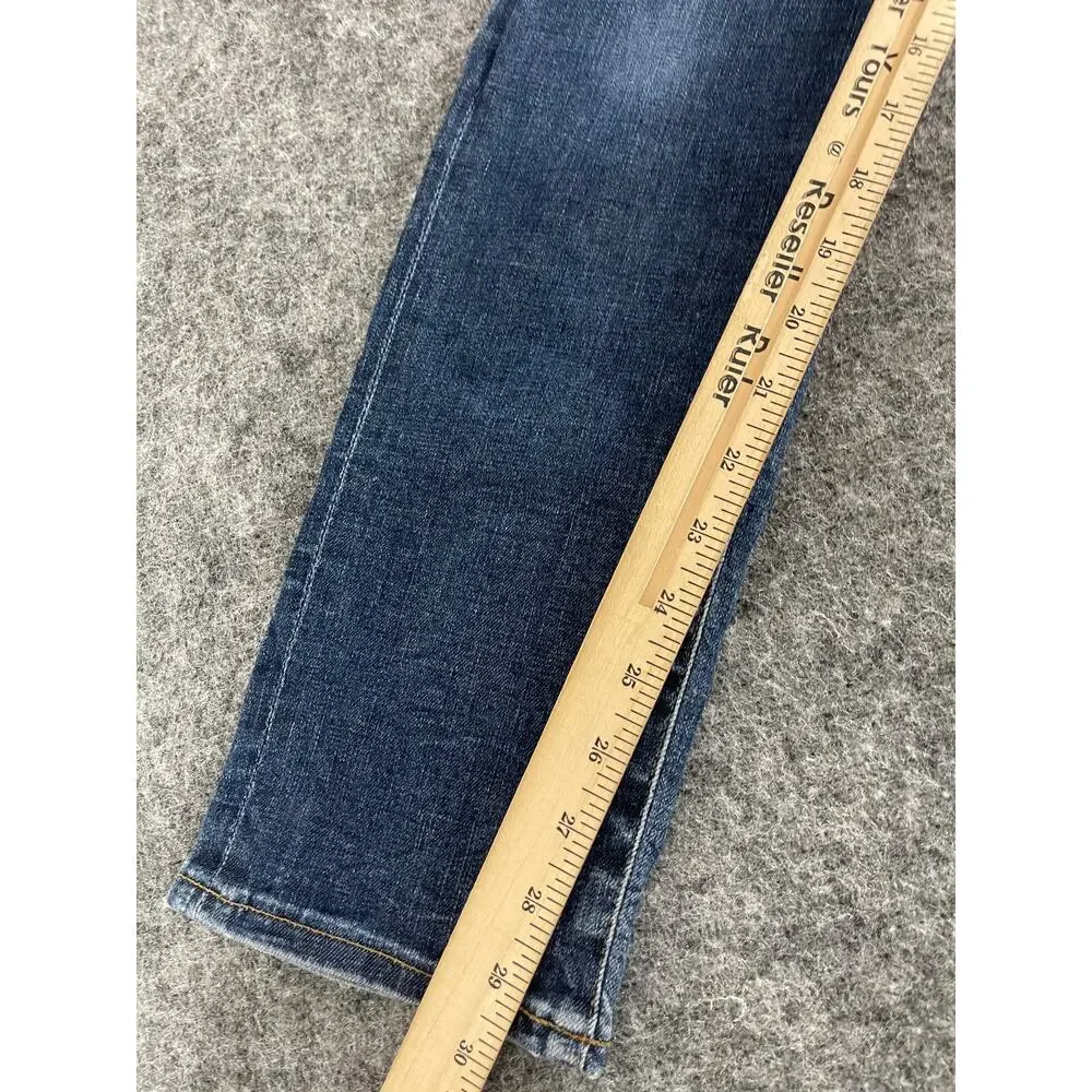 Adriano Goldschmied Jeans Womens 27 R Stilt Blue Cigarette Leg Denim Pants N117